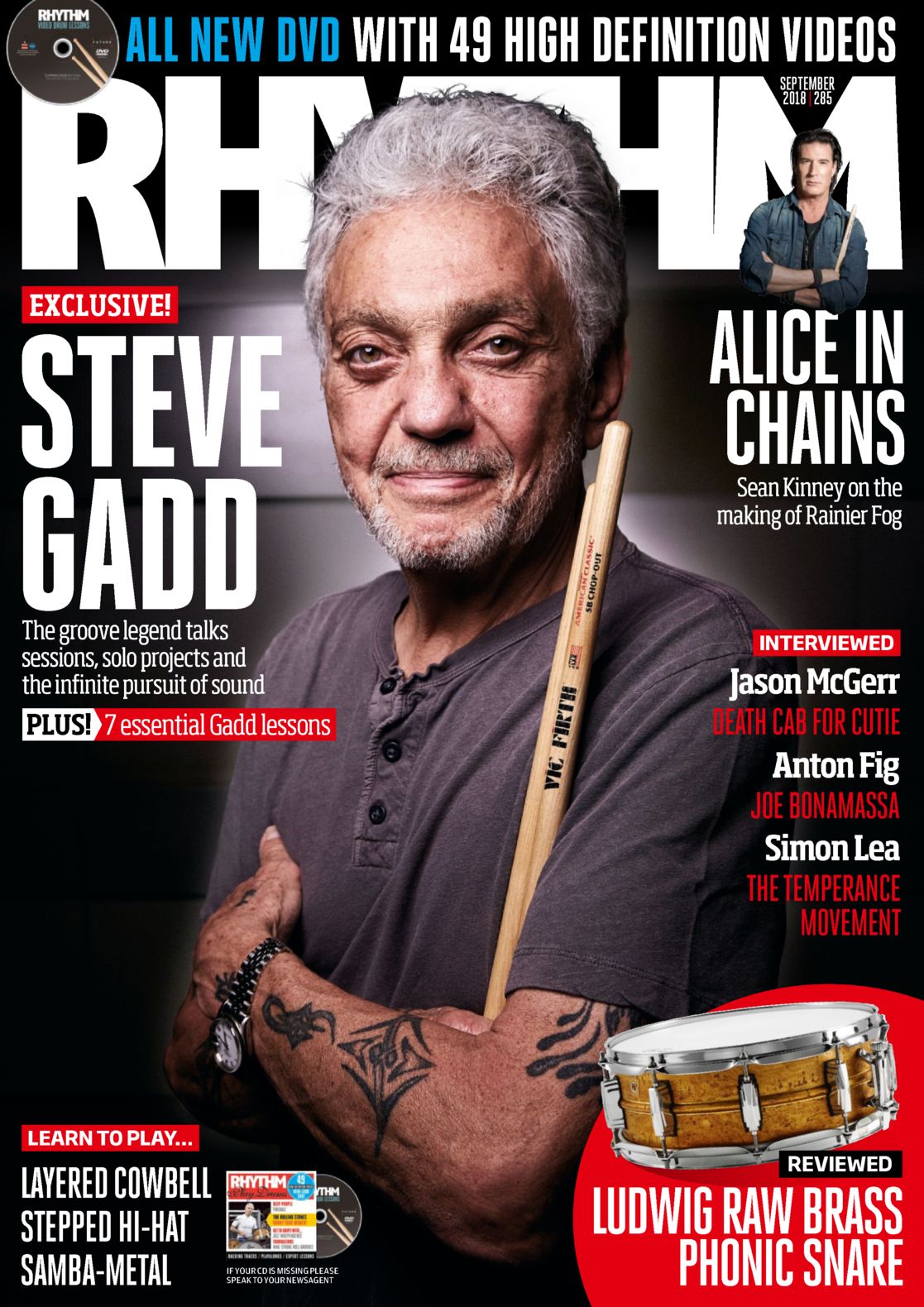 Cover of Rhythm Magazine